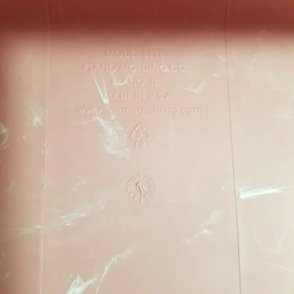 Caboodles Pink Marble Makeup Case with Mirror 5626 Made in USA